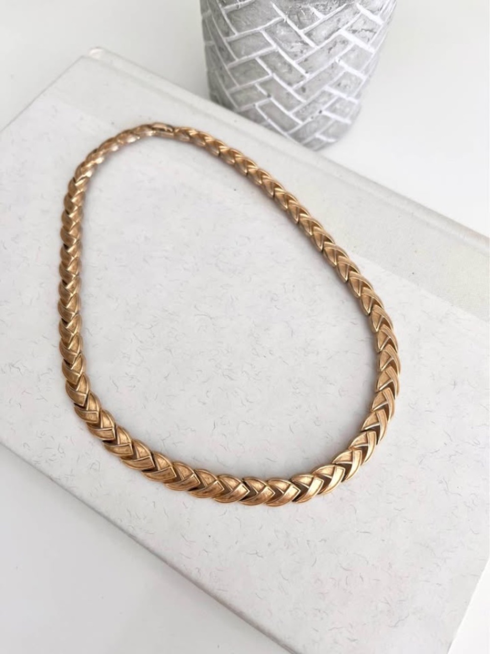 Vintage Gold Tone Necklace Chain